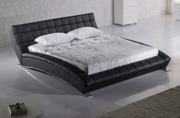 Bedden Bedden Bekleding Dubbel Huwelijk Luxe Leder Moderne Designer Slaapkamer