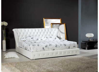 Ontwerper bed Chesterfield leer hotelbedden dubbele luxe slaapkamer