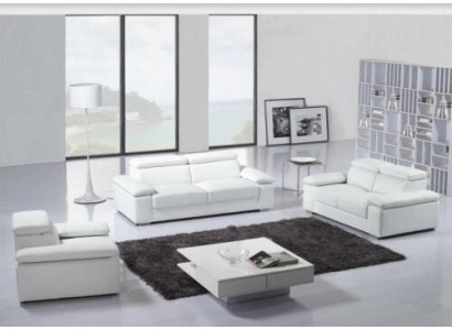 Lederen bankstel bankstel 3-zits set bankstel bankstel bankbed designersofa
