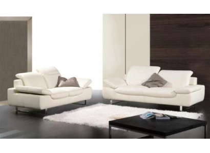 Garnituren Set, bankstel groep, bankstel, bank, gestoffeerd leer, 32 zitplaatsen