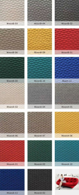 Designer Bank Bank Hoekbank Bekleding Woonkamer Bankstel Leer Textiel