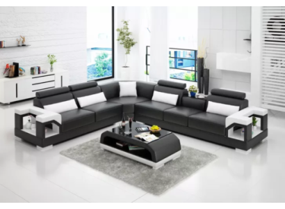 Hoekbank Bank Beklede Hoekbank Bankstellen Hoeklerensofa Woonlandschap