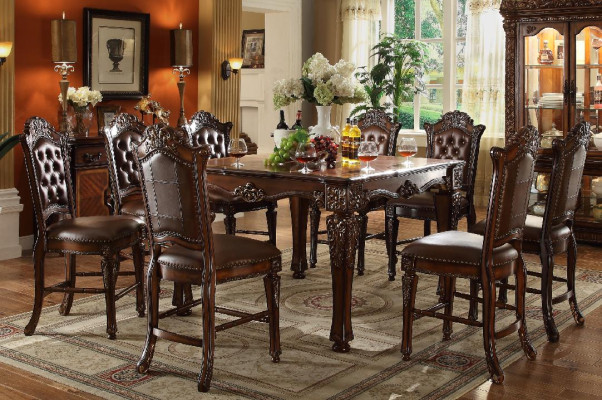 Eettafel 6x stoelen eetkamerset eetgroep klassieke tafel 7-delige set