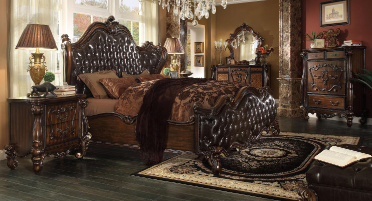 Ontwerp bed dubbele luxe decor slaapkamer bedden leer hotel 180x200cm