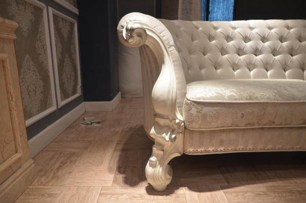 Bankstel 4 zits bank ontwerp bekleding Chesterfield zitgroep leer textiel