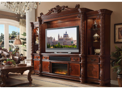Ontwerper Woonkamer Klassiek Decoratieve TV Wandmeubel Mediawand TV-wand