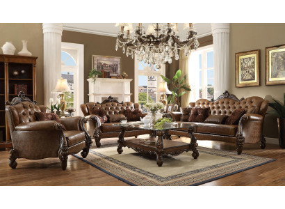 Chesterfield Bank Bank Bekleding Stoel 3+2 Zits Design Bankstel Banken