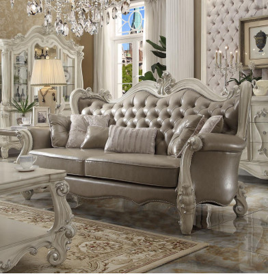 Dries zits 3 zits Relaxbanken Loungesofa Lederbekleding Bankstof