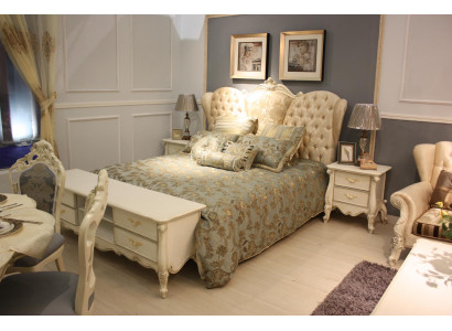 Chesterfield bed Gestoffeerde bedden Slaapkamer tweepersoonsbed Bedden 180x200cm nieuw