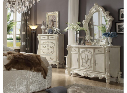 Buffetlade Ladekast Kast Barok Rocco Spiegel Dressoir Console Hout nieuw