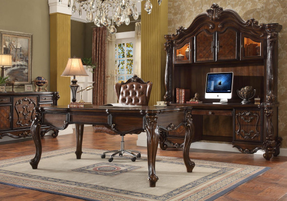 Kantoorset Bureau Directiestoel Compleet Kantoor Rococo Barok 2-delig Set