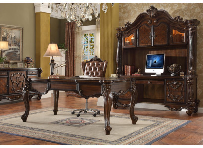 Kantoorset Bureau Directiestoel Compleet Kantoor Rococo Barok 2-delig Set