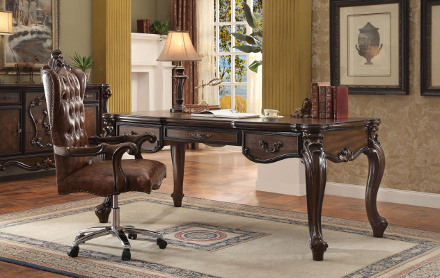 Kantoorset Bureau Directiestoel Compleet Kantoor Rococo Barok 2-delig Set