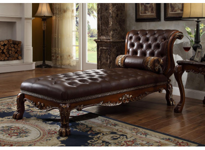 Chaiselongues Chesterfield Ligbed Ottomaan Chaisebank Bank Chesterfield