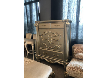 Klassieke barok antieke stijl dressoir bijzettafel ladenkasten echt hout