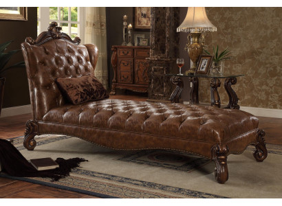 Luxury Sofa Chaise Longue Ligstoel Chaise Antieke Stijl Bekleding Barok Rococo