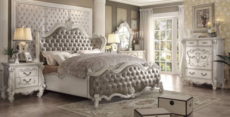 Ontwerp luxe slaapkamerset bed decoratie 2x nachtkastjes dressoir set