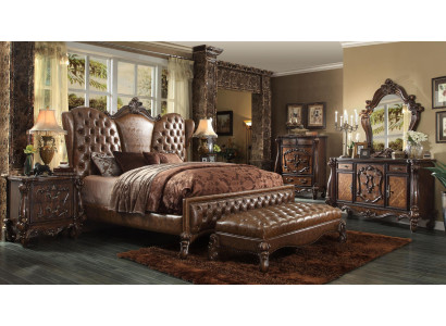 Ontwerp slaapkamer 6-delig. Slaapkamer compleet deco set bed nachtkastje