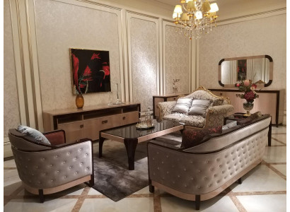 Sofaset 3+2+1 zits designbanken gestoffeerde bankstellen leren bank