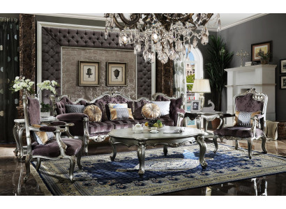 Sofaset 4+1+1 Zits Bankstel 4-delige set Design Bank Banken Barok