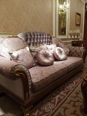 Sofa set 3-zits set designbank bekleding banken bank nieuw 3-delig.