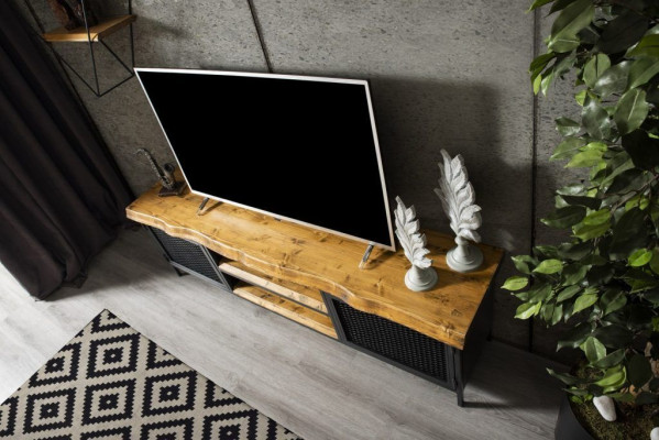 Pionierperiode meubilair Kast Dressoir Hout RTV TV-meubel Plank 3-delige set