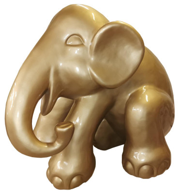 Tuinbeeld Standbeeld Moderne figuren Decoratie Olifant Decoratieve Designer beeldhouwwerken
