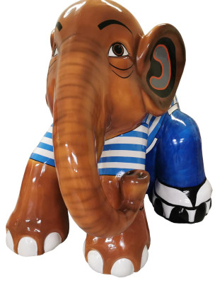 Ontwerper Figuur Standbeeld Moderne Figuren Decoratie Olifant Decoratie Tuin Sculpturen