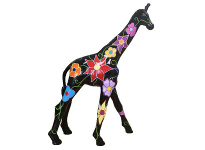 Abstracte Giraf Standbeeld Sculptuur Designer Figuren Moderne Nieuwe Tuin Sculpturen