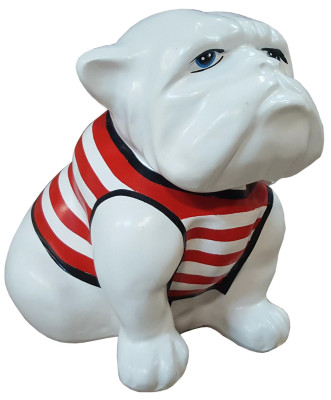 Figuren Decoratie Hond Tuin Sculptuur Sculpturen Designer Figuur Standbeeld Modern