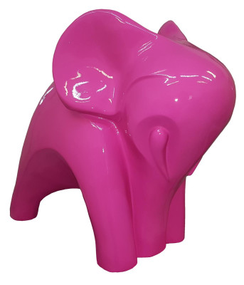 Ontwerp Sculptuur Abstract Standbeeld Kleurrijke Figuren Olifant Decoratie Beelden Nieuw