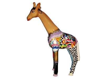 Beeldhouwwerk Design Woondecoratie Standbeelden Figuren Abstracte Giraffe Figuur Decoratie