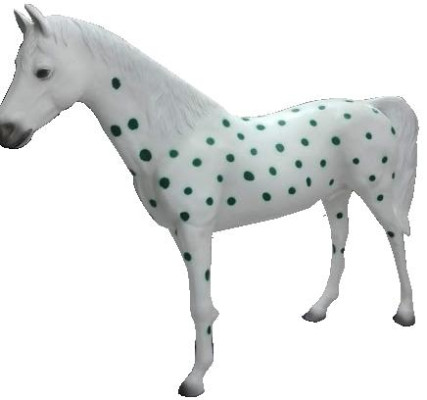 Ontwerp Figuur beeldjes echt handwerk ontwerper Loft paarden sculpturen Abstract