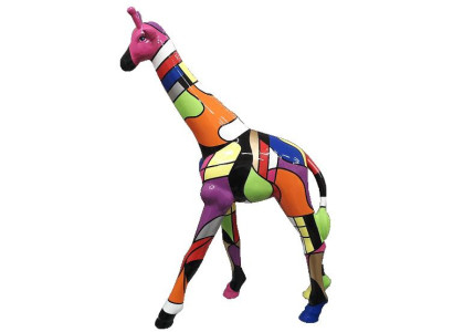 Ontwerp decoratie standbeeld handbeschilderde beeldhouwwerken standbeelden woonkamer tuinbeelden