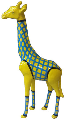 Ontwerper Standbeeld Figuren Moderne Decoraties Tuin Giraffe Sculptuur Sculpturen
