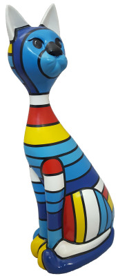Moderne decoratie Abstracte figuur Figuren Abstract Standbeelden Sculptuur Kat 95 cm