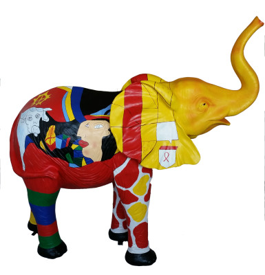 Ontwerper Figuur Standbeeld Moderne Figuren Decoratie Olifant Deco Tuin Sculpturen