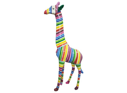 Giraffe Design Figuur Standbeeld Moderne Figuren Beelden Decoratie Deco Tuin Nieuw