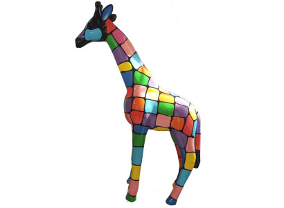 Giraffe Ontwerp Figuur Standbeeld Modern Figuren Standbeelden Decoratie Decoratie Tuin Nieuw