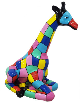 Ontwerp Figuur Standbeeld Moderne Figuren Standbeelden Decoratie Deco Giraf Tuin Nieuw