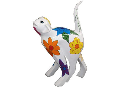 Abstracte figuur Aap 55cm Abstract design kleurrijke sculpturen standbeelden decoratie