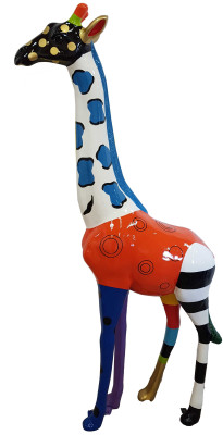 Ontwerp Figuur Standbeeld Moderne Figuren Beelden Decoratie Deco Giraffe Tuin Nieuw