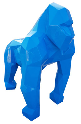 Figuur Standbeeld Moderne figuren Designer beelden Decoratie Deco Gorilla Tuin Nieuw