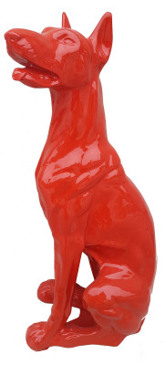 Designer Figur Standbeeld Moderne Figuren Decoratie Hond Tuin Sculptuur Sculpturen
