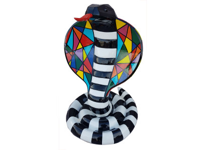 Ontwerper Abstract Modern Figuur Slang Cobra Decor Tuin Sculpturen Slang