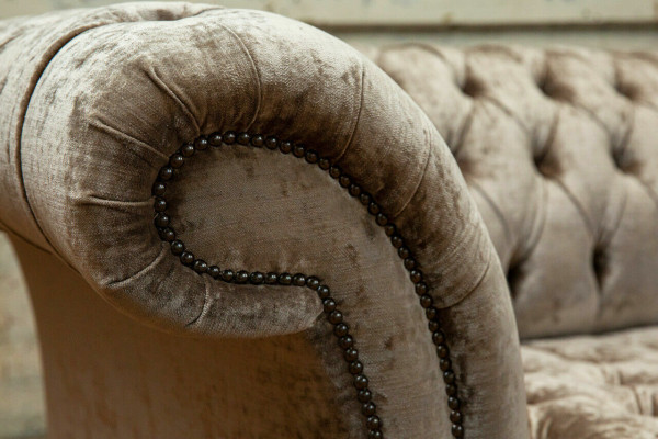 Ontwerp Driezitsbank Gestoffeerde Bank Moderne 3-zitsbank Woonkamermeubels Grijs