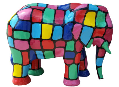 Ontwerper Figuur Standbeeld Moderne Figuren Decoratie Olifant Decoratie Tuin Sculpturen