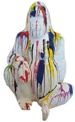 Ontwerper figuur standbeeld moderne figuren beelden decoratie deco gorilla tuin nieuw