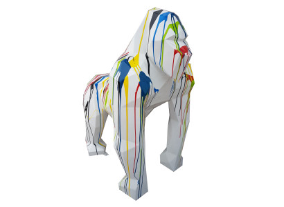 Designer Figur Standbeeld Moderne Figuren Beelden Decoratie Deco Gorilla Tuin Nieuw