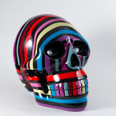 Modern Abstract Design Skull Abstract Skull Sculpture Decoration Deco New